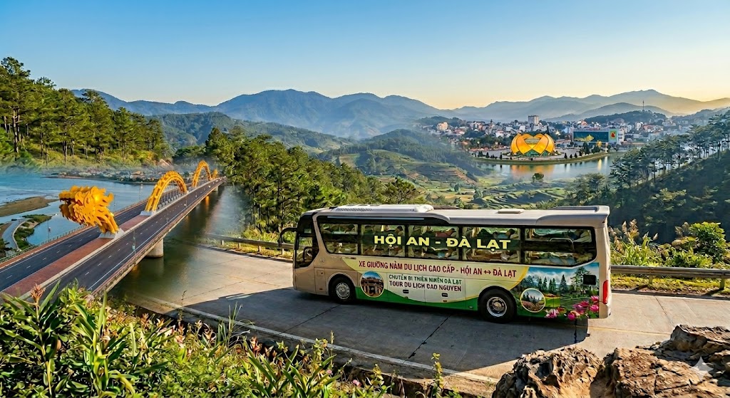 List of Top Reliable and High-Quality Bus Companies from Hoi An to Da Lat