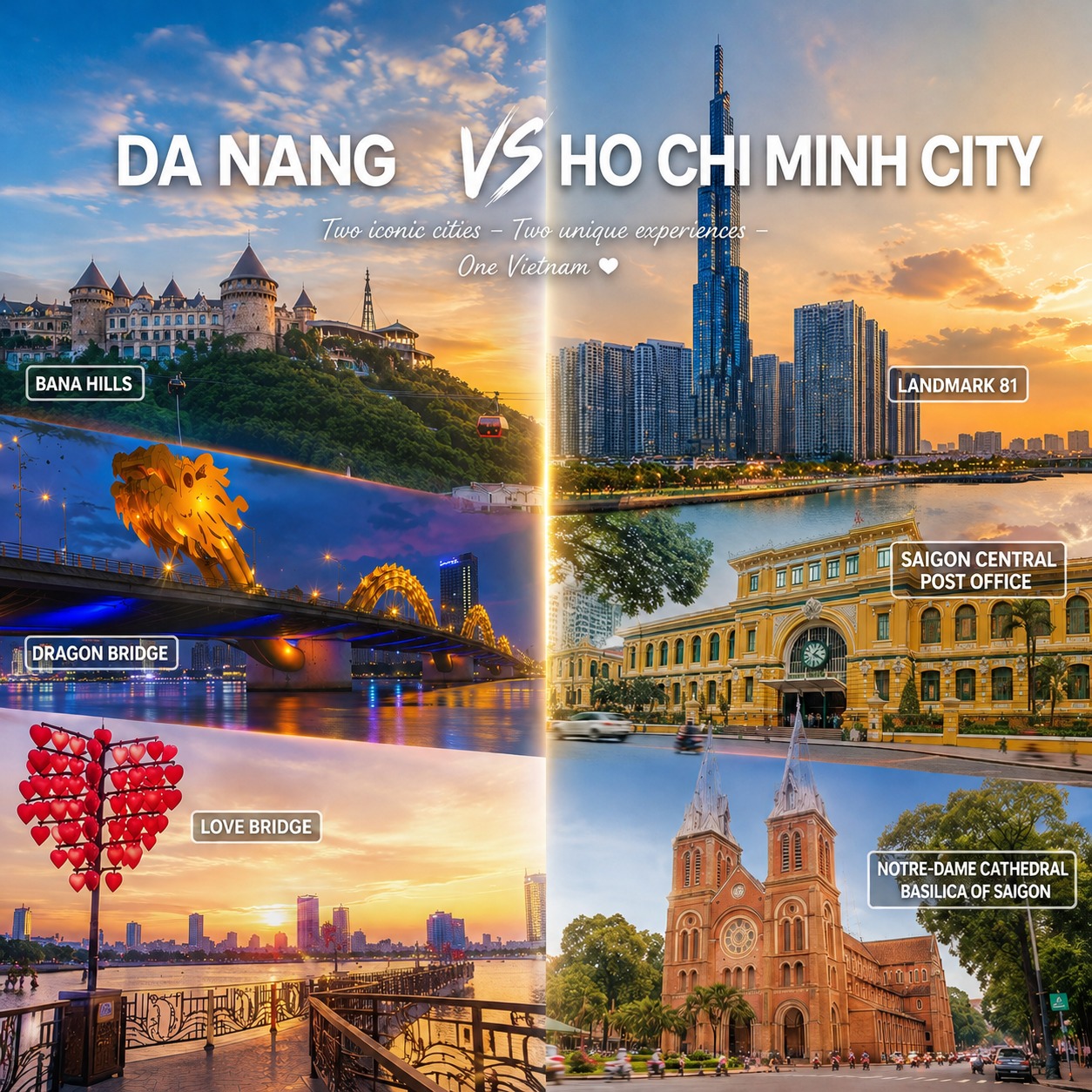 Find Transportation from Da Nang to Ho Chi Minh City