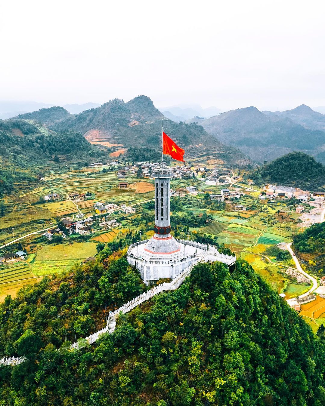 Lung Cu Flagpole - Symbol of Ha Giang Tourism