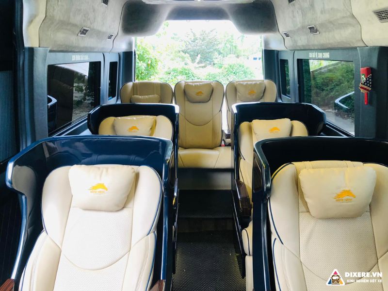 Nội thất xe Việt Nam Travel Bus