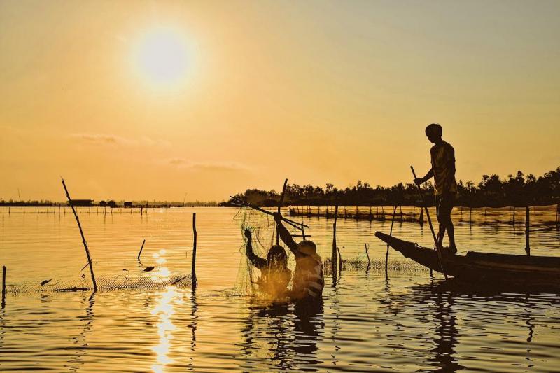 Đầm Thị Tường Cà Mau là Biển Hồ giữa đồng bằng