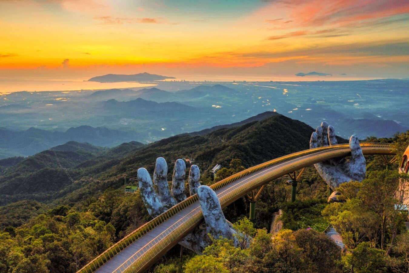 Golden Bridge Ba Na Hills - The Icon of Da Nang City