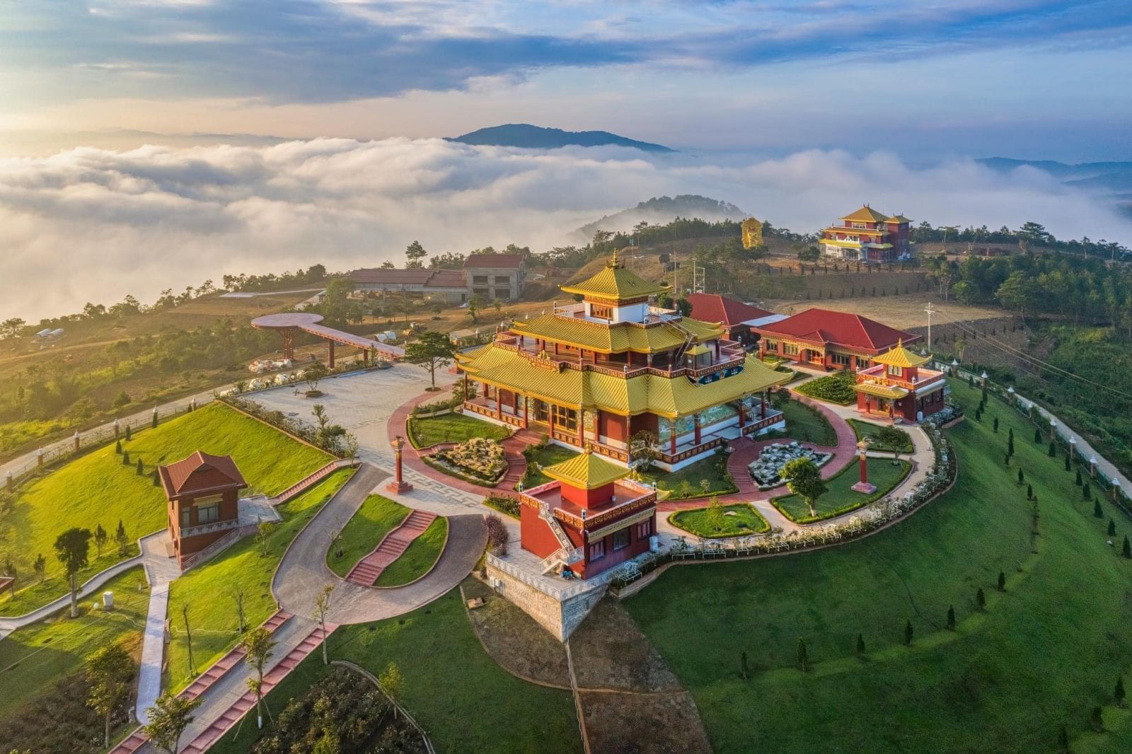 Tibetan Temple in Binh Duong