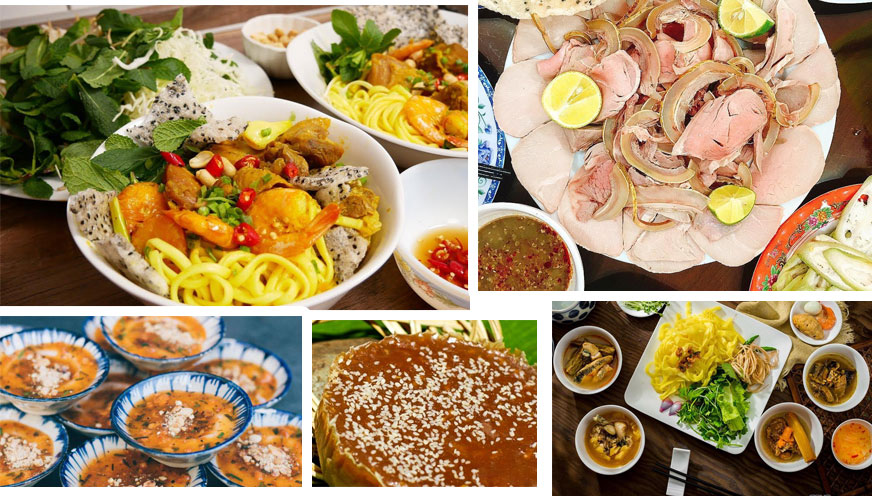 Delicious dishes in My Son