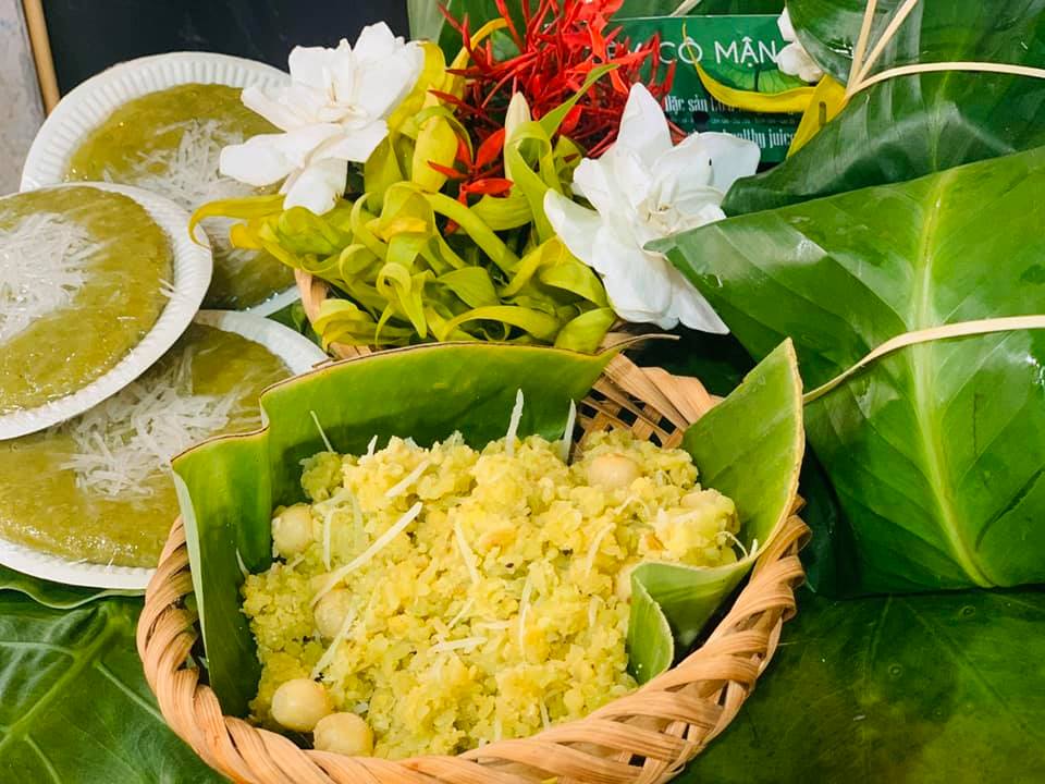 Dishes Made from Green Rice